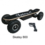 Skateboard 800 watt - Elektrisch skateboard 800 zwart - 2504